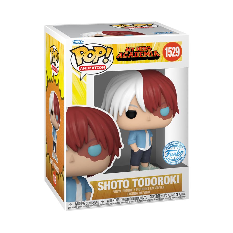 Image Pop Weasel - Image 3 of My Hero Academia - Todoroki (Casual) Pop! Vinyl - Funko - Pop Vinyl - Image - Pop Weasel