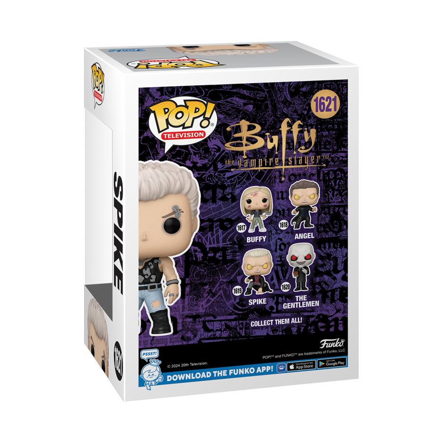 Image Pop Weasel - Image 4 of Buffy the Vampire Slayer - Spike (Punk) US Exclusive Pop! Vinyl [RS] - Funko - Pop Vinyl - Image - Pop Weasel