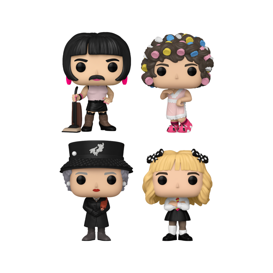 Pop Weasel Image of Queen - I Want to Break Free Music Video Pop! Vinyl 4-Pack - Funko - Pop Vinyl - Image - Pop Weasel