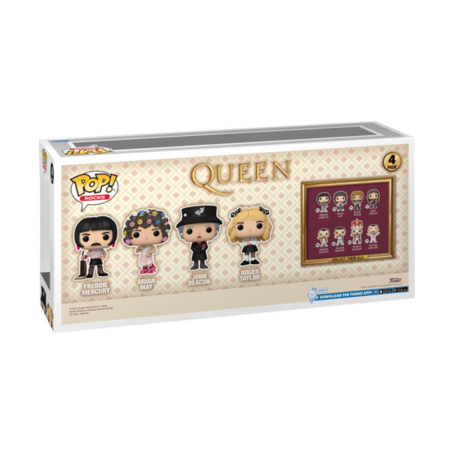 Pop Weasel - Image 3 of Queen - I Want to Break Free Music Video Pop! Vinyl 4-Pack - Funko - Pop Vinyl - Image - Pop Weasel