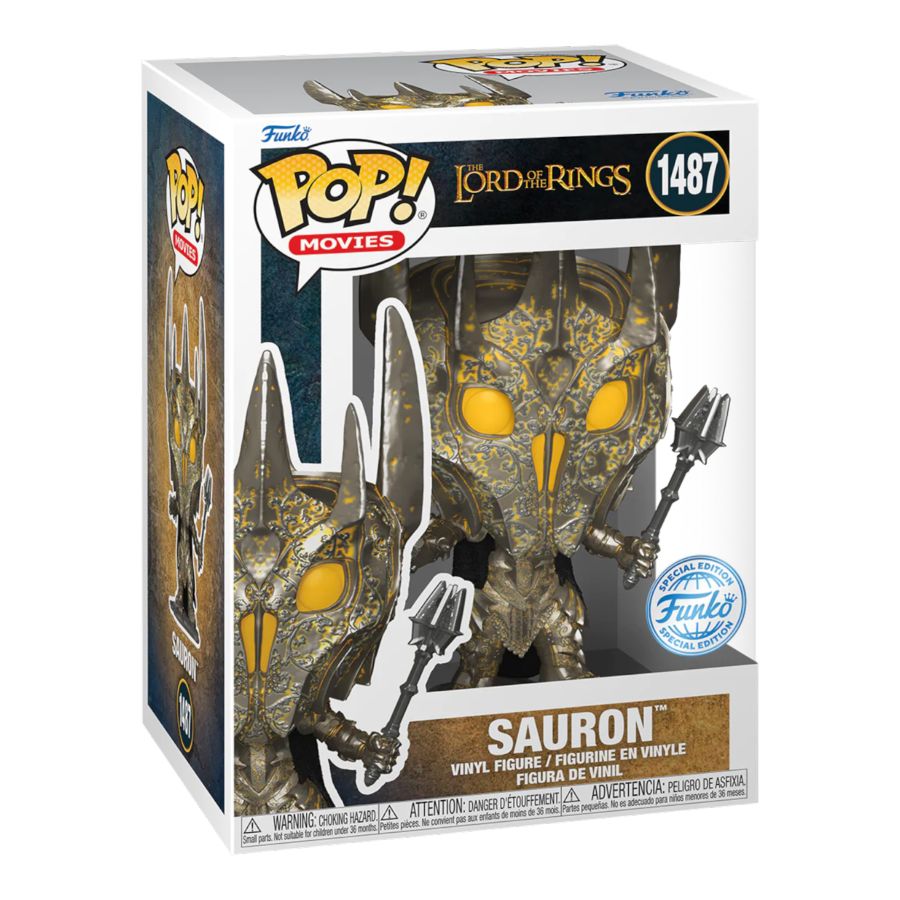 Pop Weasel - Image 3 of Lord of the Rings - Sauron Glow US Exclusive Pop! [RS] - Funko - Pop Vinyl - Image - Pop Weasel