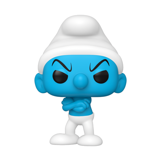 Pop Weasel Image of Smurfs - Grouchy Smurf Pop! Vinyl - Funko