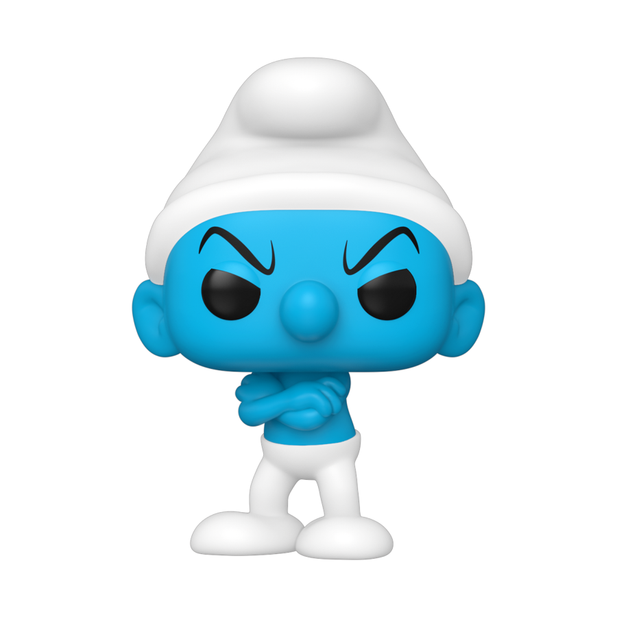 Pop Weasel Image of Smurfs - Grouchy Smurf Pop! Vinyl - Funko - Pop Vinyl - Image - Pop Weasel