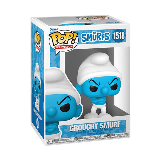 Pop Weasel - Image 2 of Smurfs - Grouchy Smurf Pop! Vinyl - Funko