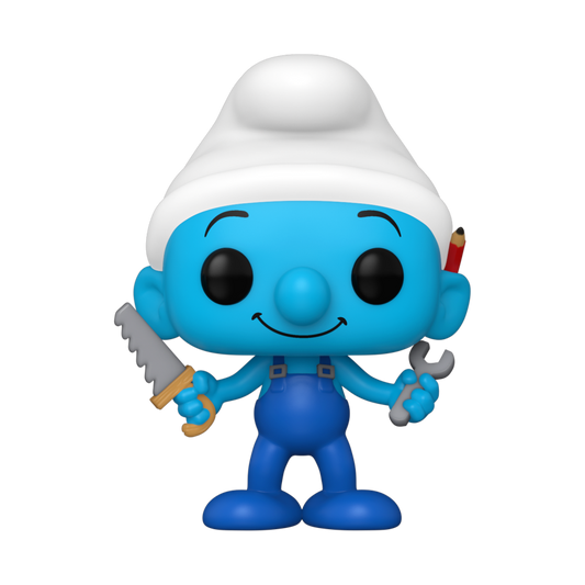 Pop Weasel Image of Smurfs - Handy Smurf Pop! Vinyl - Funko