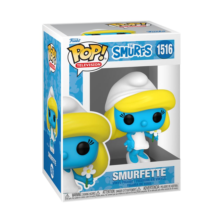 Pop Weasel - Image 2 of Smurfs - Smurfette (with chase) Pop! Vinyl - Funko - Pop Vinyl - Image - Pop Weasel