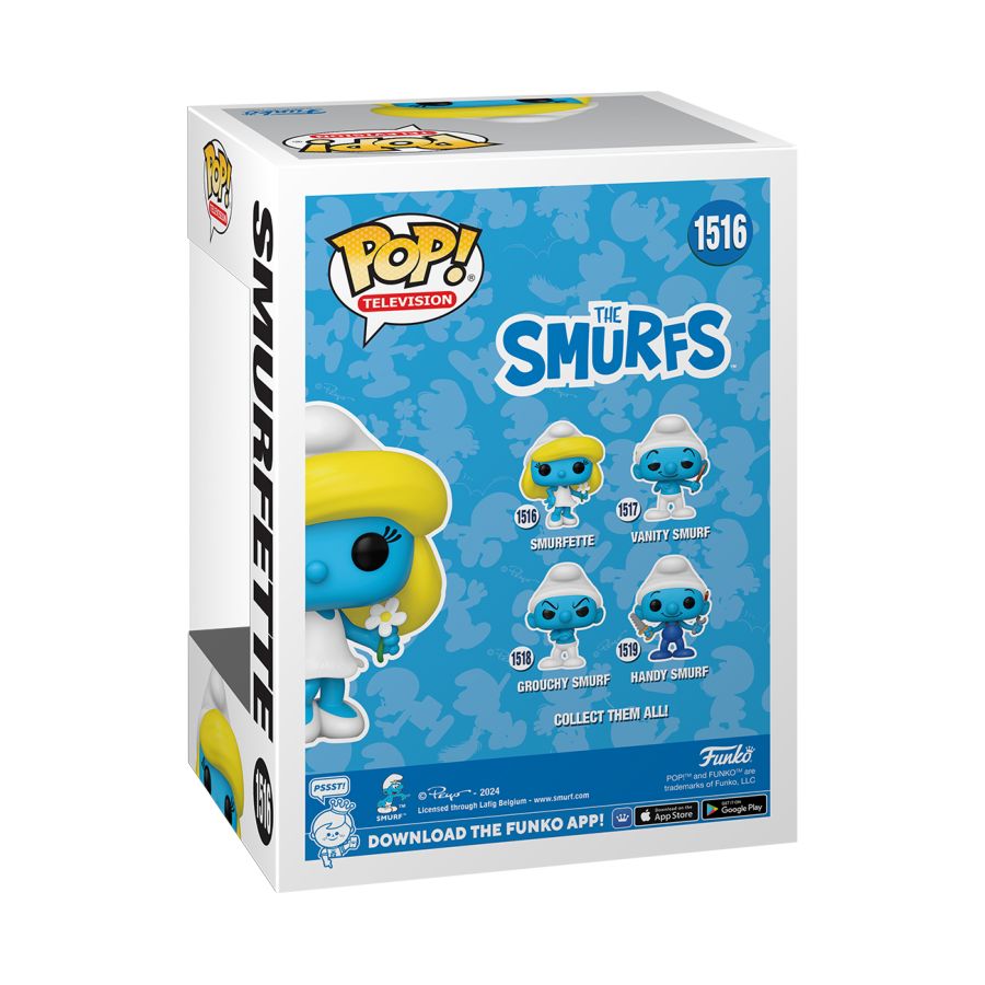 Pop Weasel - Image 3 of Smurfs - Smurfette (with chase) Pop! Vinyl - Funko - Pop Vinyl - Image - Pop Weasel