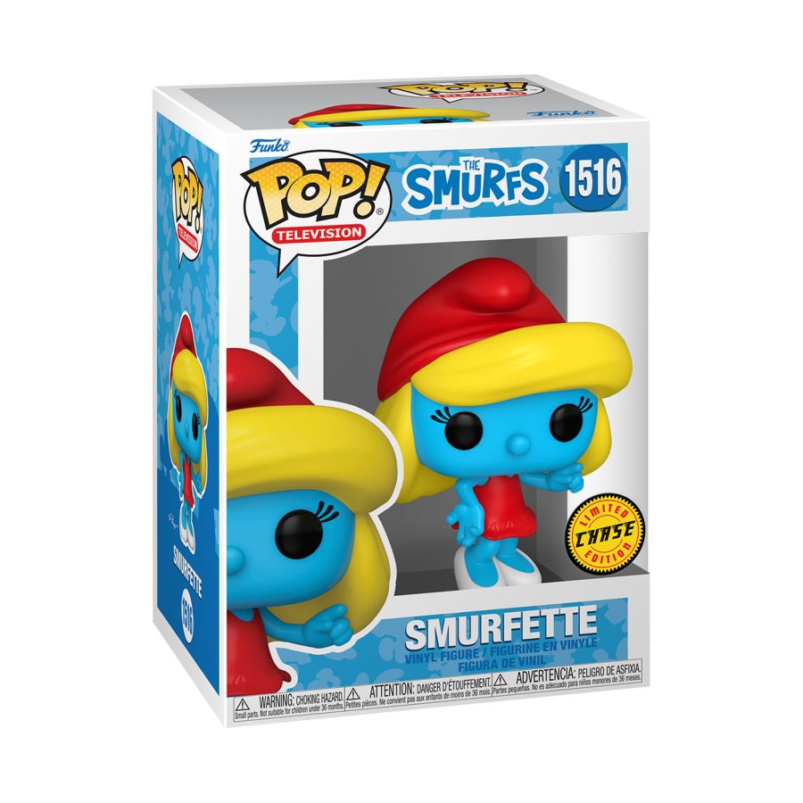 Pop Weasel - Image 6 of Smurfs - Smurfette (with chase) Pop! Vinyl - Funko - Pop Vinyl - Image - Pop Weasel