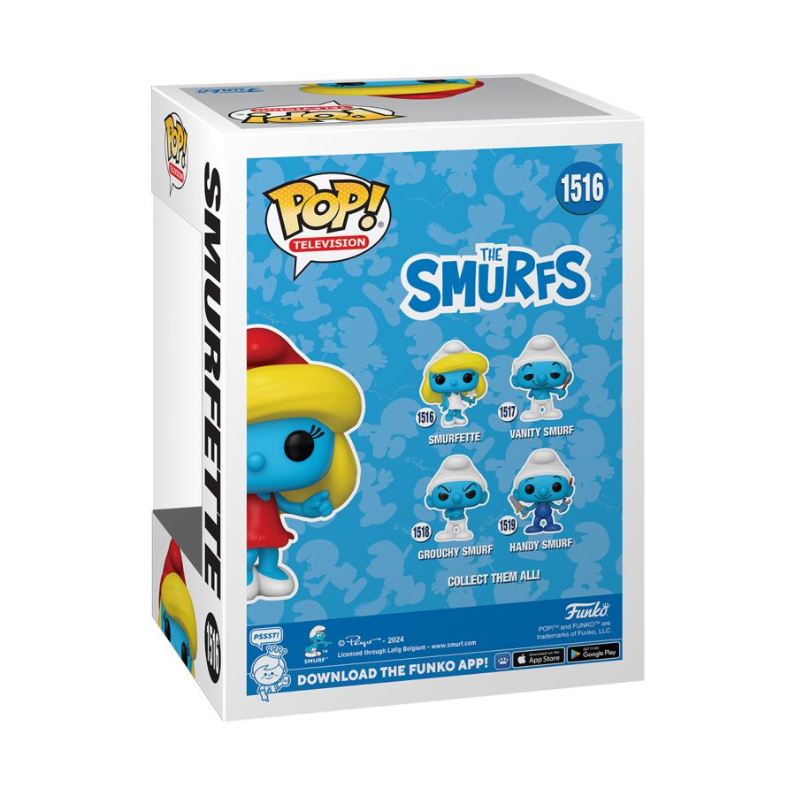 Pop Weasel - Image 7 of Smurfs - Smurfette (with chase) Pop! Vinyl - Funko - Pop Vinyl - Image - Pop Weasel