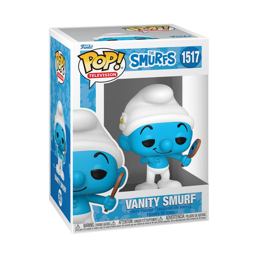 Pop Weasel - Image 2 of Smurfs - Vanity Smurf Pop! Vinyl - Funko