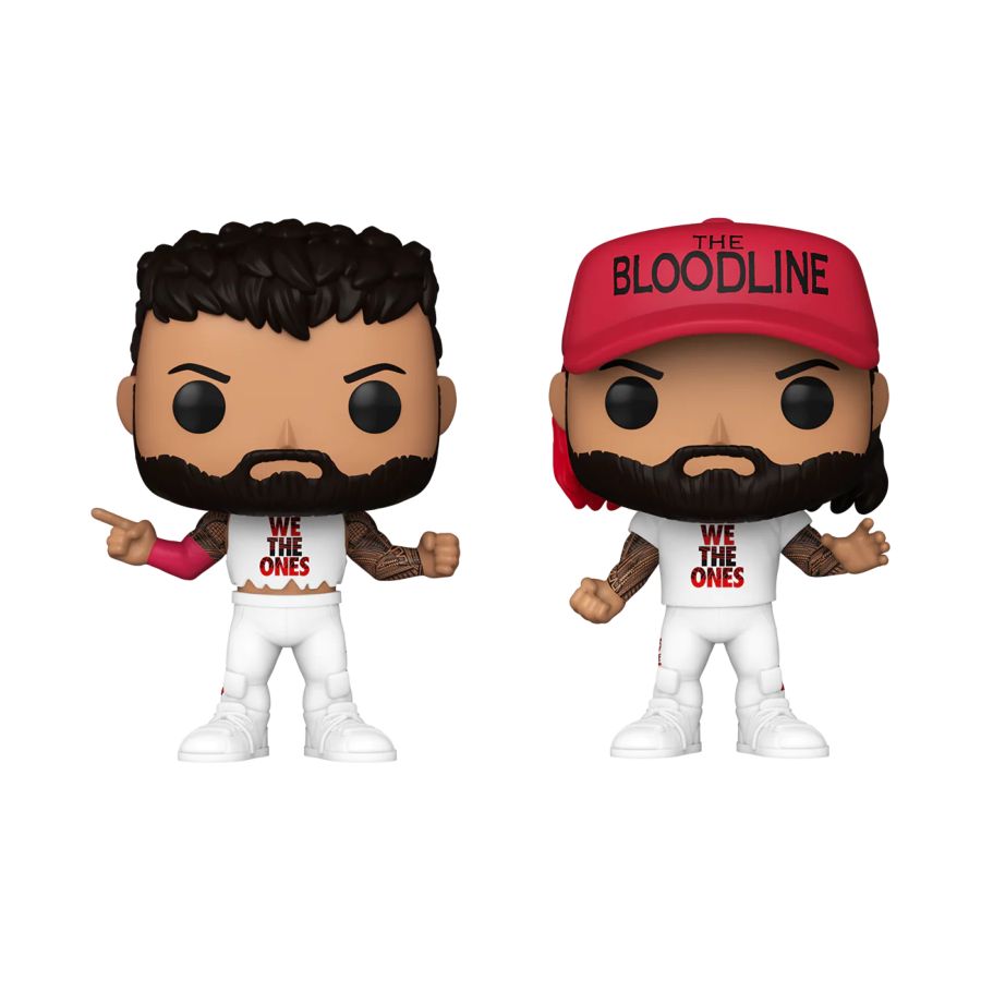 Pop Weasel - Image 2 of WWE - Uso Brothers (Wrestle Mania 39) Pop! Vinyl 2 Pack - Funko - Pop Vinyl - Image - Pop Weasel