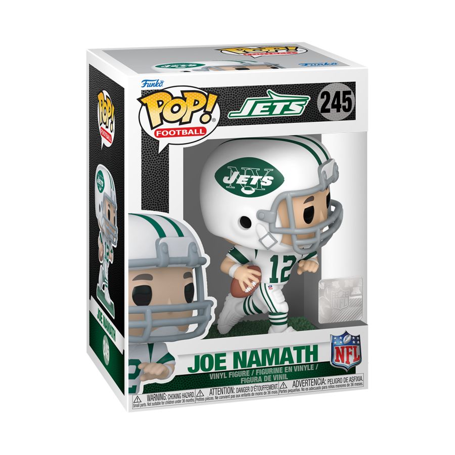 Pop Weasel - Image 2 of NFL Legends: Jets - Joe Namath Pop! Vinyl - Funko - Pop Vinyl - Image - Pop Weasel