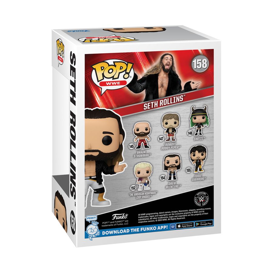 Image Pop Weasel - Image 3 of WWE - Seth Rollins (with Coat) Pop! Vinyl - Funko - Pop Vinyl - Image - Pop Weasel