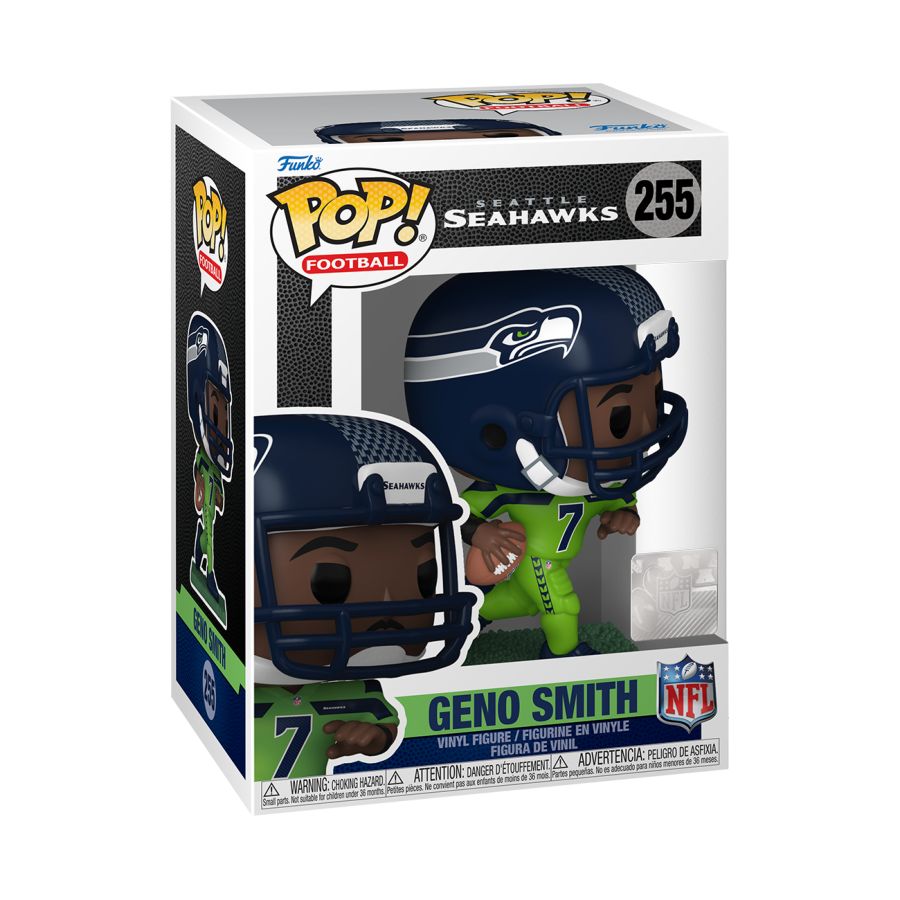 Image Pop Weasel - Image 2 of NFL: Seahawks - Geno Smith Pop! Vinyl - Funko - Pop Vinyl - Image - Pop Weasel