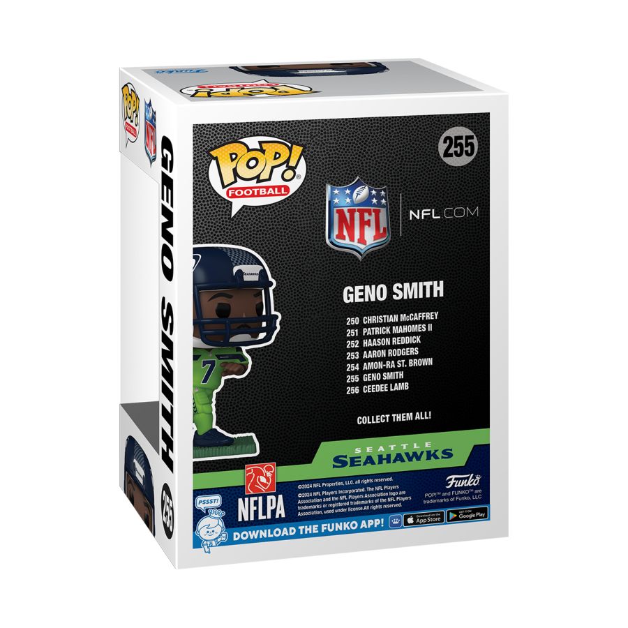 Image Pop Weasel - Image 3 of NFL: Seahawks - Geno Smith Pop! Vinyl - Funko - Pop Vinyl - Image - Pop Weasel