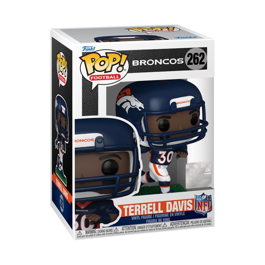 Image Pop Weasel - Image 2 of NFL: Broncos - Terrell Davis Pop! Vinyl - Funko - Pop Vinyl - Image - Pop Weasel