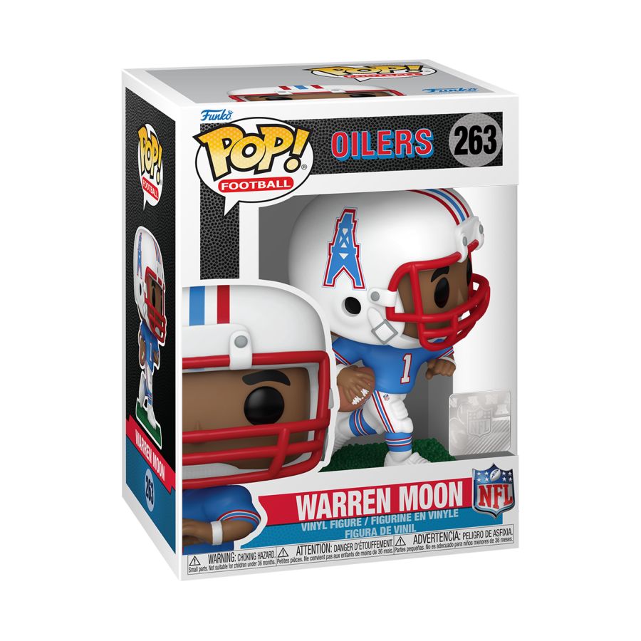 Image Pop Weasel - Image 2 of NFL: Oilers - Warren Moon Pop! Vinyl - Funko - Pop Vinyl - Image - Pop Weasel