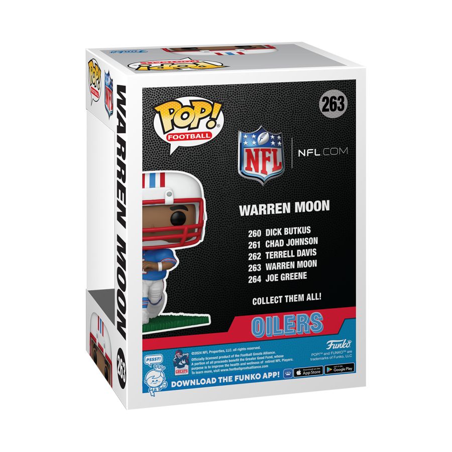 Image Pop Weasel - Image 3 of NFL: Oilers - Warren Moon Pop! Vinyl - Funko - Pop Vinyl - Image - Pop Weasel