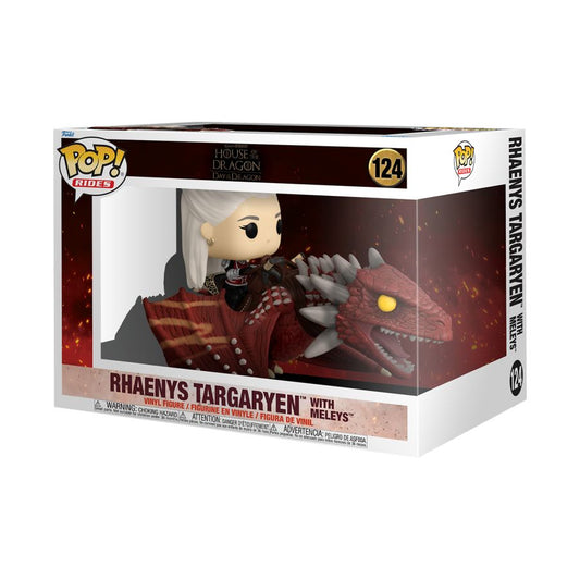 Image Pop Weasel - Image 2 of House of the Dragon - Rhaenys Targaryen on Meleys Pop! Ride - Funko