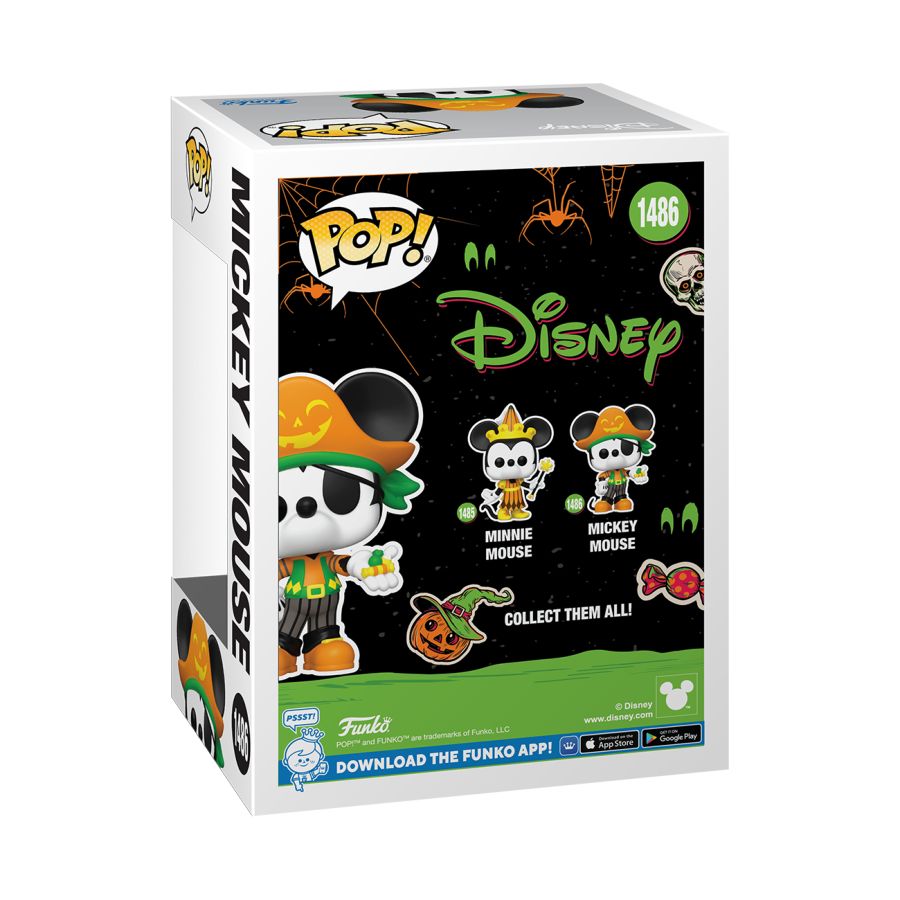 Image Pop Weasel - Image 3 of Disney: Halloween - Pirate Mickey Pop! Vinyl - Funko - Pop Vinyl - Image - Pop Weasel