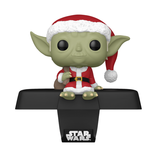 Star Wars - Yoda Pop! Edge-Sitter Stocking Hanger - Funko