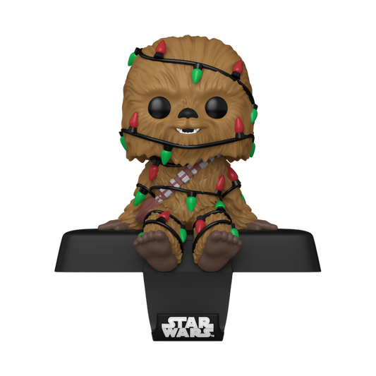 Star Wars -Chewie Pop! Edge-Sitter Stocking Hanger - Funko