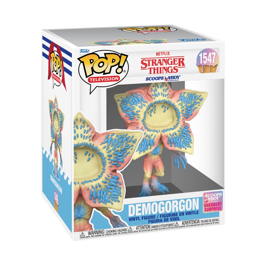 Image Pop Weasel - Image 2 of Stranger Things - Demogorgon (Scoops Ahoy) 6\" Pop! Vinyl - Funko - Pop Vinyl - Image - Pop Weasel