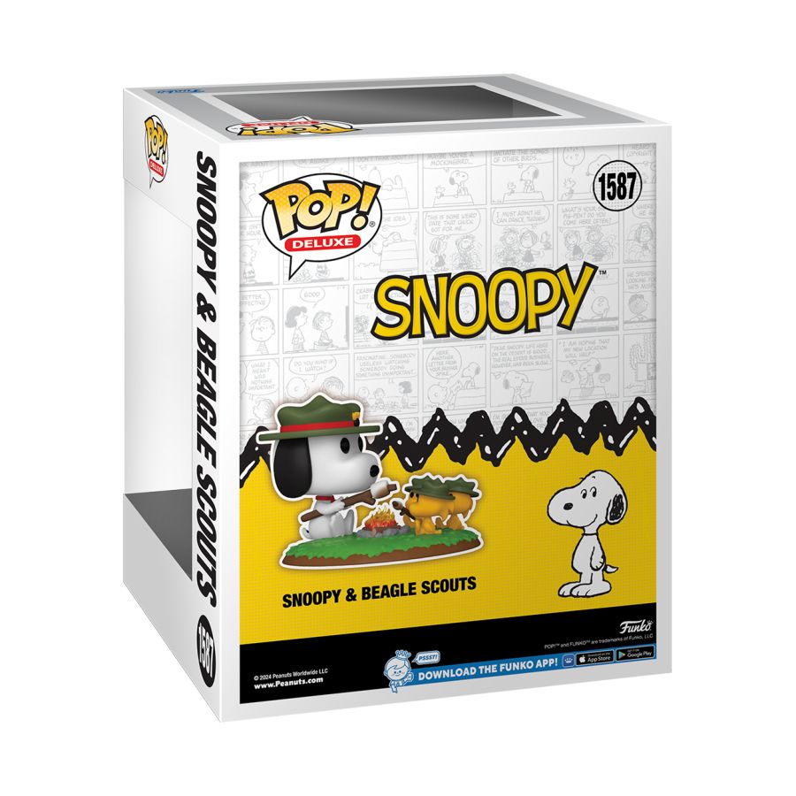 Image Pop Weasel - Image 3 of Peanuts - Snoopy & Beagle Scouts Pop! Deluxe - Funko - Pop Vinyl - Image - Pop Weasel