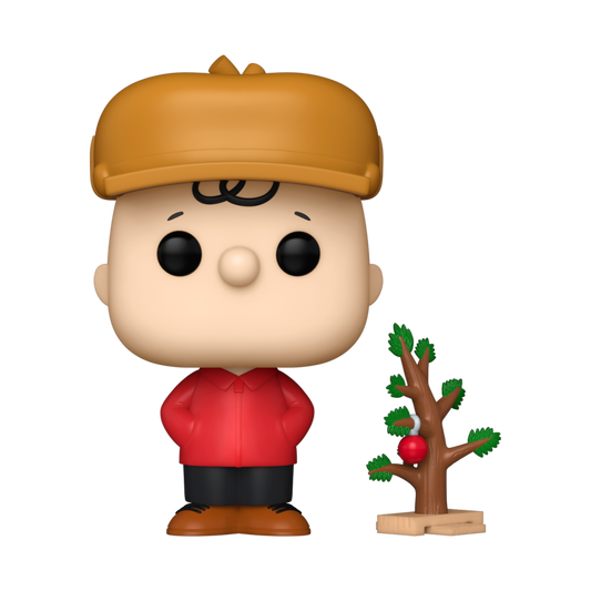 Peanuts - Charlie Brown with Tree (Holiday) Pop! Vinyl - Funko