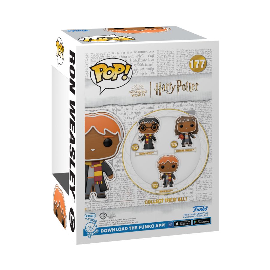 Image Pop Weasel - Image 3 of Harry Potter - Ron Weasley (Gingerbread) Pop! Vinyl - Funko - Pop Vinyl - Image - Pop Weasel