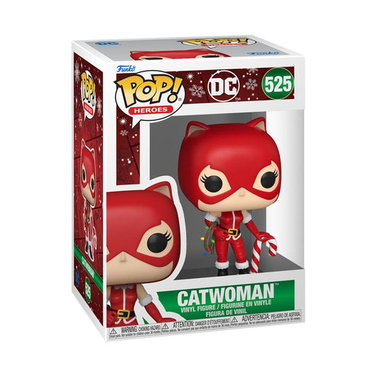 Image Pop Weasel - Image 2 of DC Comics - Catwoman (Holiday) Pop! Vinyl - Funko