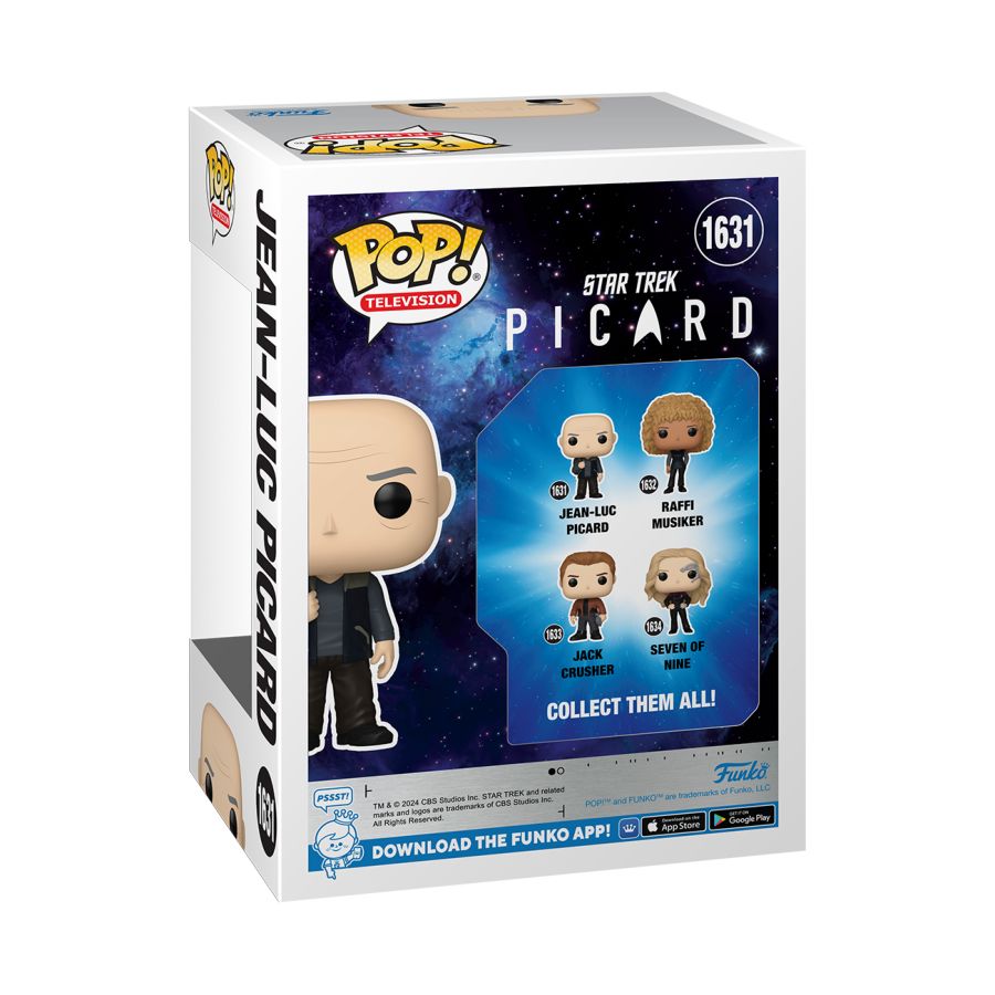 Image Pop Weasel - Image 4 of Star Trek: Picard - Jean-Luc Picard Pop! Vinyl - Funko - Pop Vinyl - Image - Pop Weasel