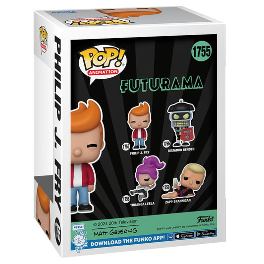 Image Pop Weasel - Image 3 of Futurama - Philip J. Fry Pop! Vinyl - Funko