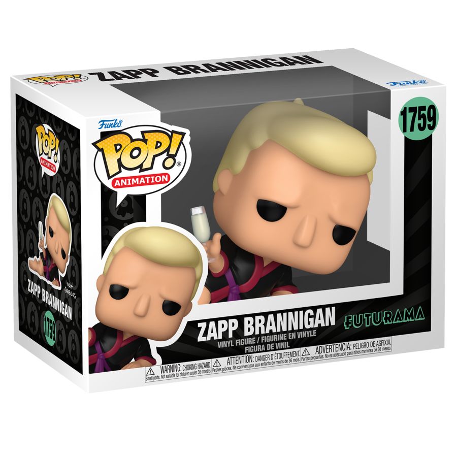 Image Pop Weasel - Image 2 of Futurama - Zapp Brannigan Pop! Vinyl - Funko - Pop Vinyl - Image - Pop Weasel