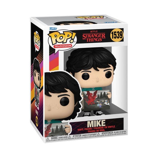 Image Pop Weasel - Image 2 of Stranger Things - Mike (with Will&#039;s Painting) Pop! Vinyl - Funko