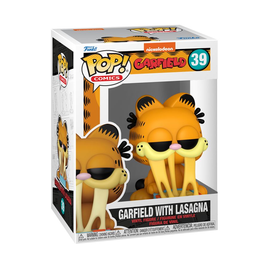 Pop Weasel - Image 2 of Garfield - Garfield with Lasagna Pan Pop! Vinyl - Funko - Pop Vinyl - Image - Pop Weasel