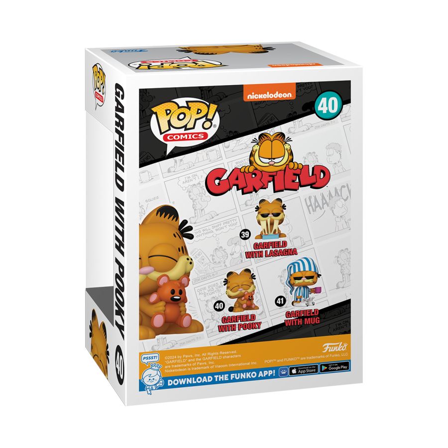 Pop Weasel - Image 3 of Garfield - Garfield with Pookie Pop! Vinyl - Funko - Pop Vinyl - Image - Pop Weasel