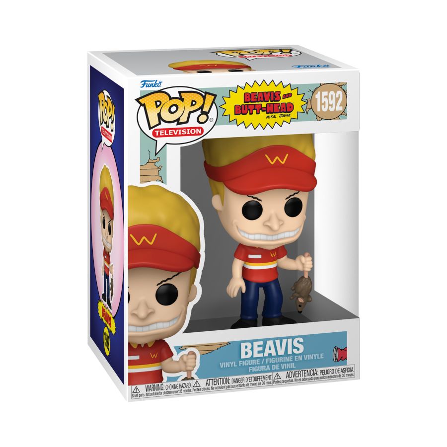 Image Pop Weasel - Image 2 of Beavis & Butthead - Beavis Pop! Vinyl - Funko - Pop Vinyl - Image - Pop Weasel