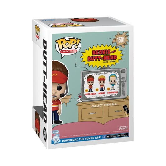 Image Pop Weasel - Image 3 of Beavis & Butthead - Butthead Pop! Vinyl - Funko