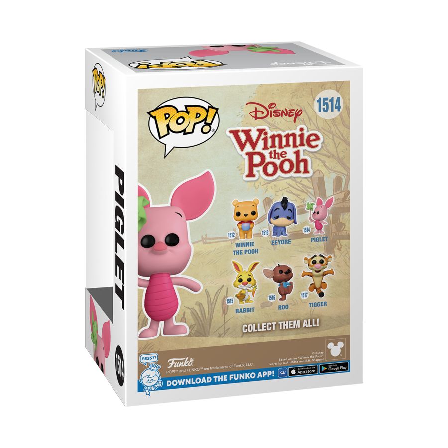 Image Pop Weasel - Image 3 of Winnie the Pooh - Piglet Pop! Vinyl - Funko - Pop Vinyl - Image - Pop Weasel