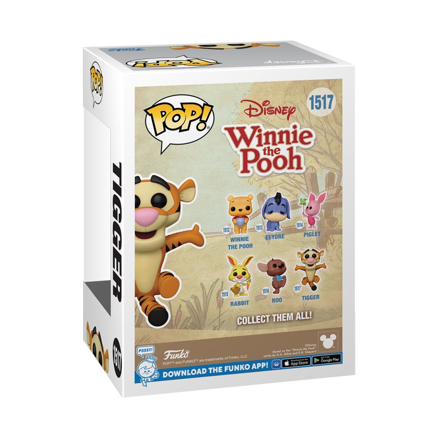 Image Pop Weasel - Image 3 of Winnie the Pooh - Tigger Pop! Vinyl - Funko - Pop Vinyl - Image - Pop Weasel