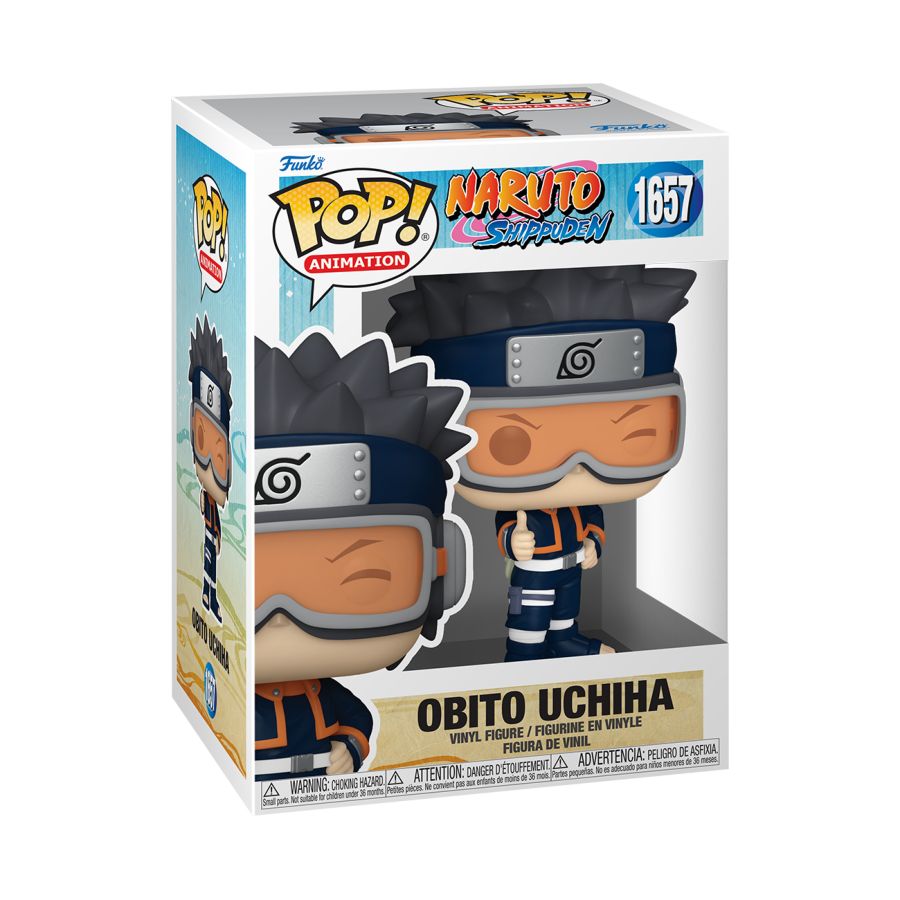 Pop Weasel - Image 2 of Naruto - Obito Uchiha (Kid) Pop! Vinyl - Funko - Pop Vinyl - Image - Pop Weasel