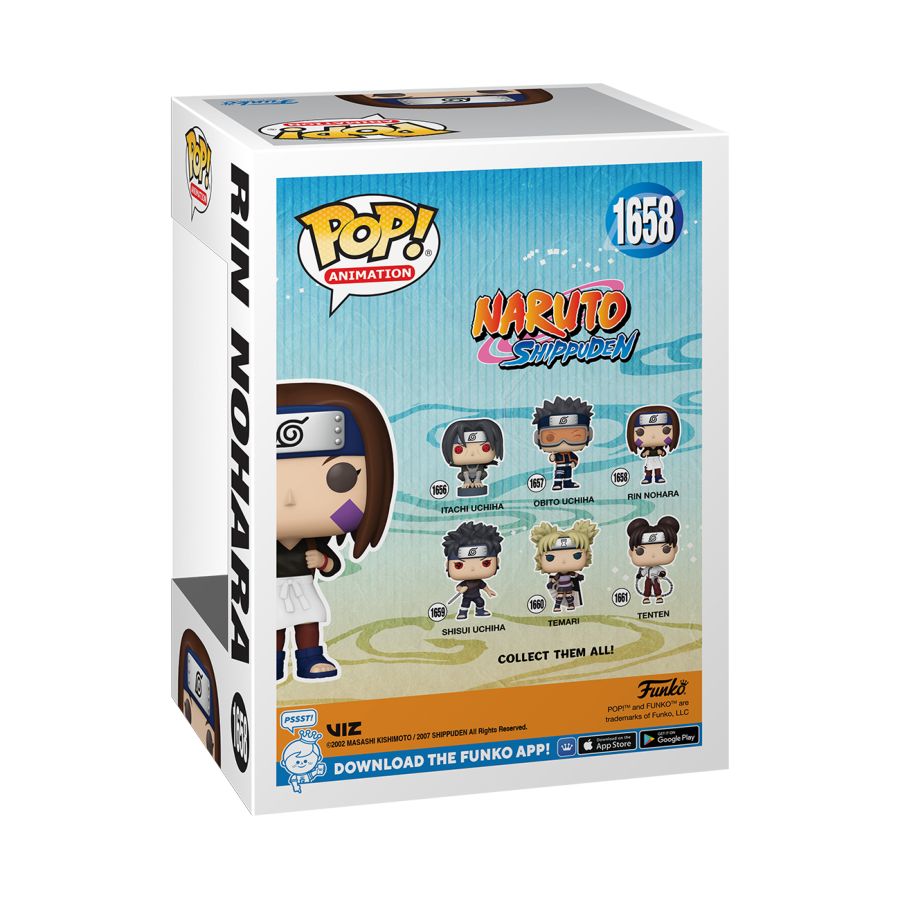 Pop Weasel - Image 3 of Naruto - Rin Nohara Pop! Vinyl - Funko - Pop Vinyl - Image - Pop Weasel