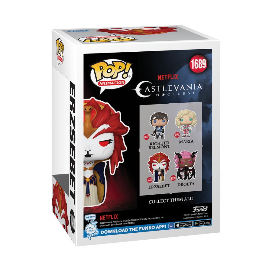 Image Pop Weasel - Image 3 of Castlevania: Nocturne - Erzsebet Pop! Vinyl - Funko - Pop Vinyl - Image - Pop Weasel