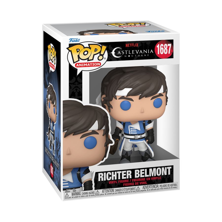 Image Pop Weasel - Image 2 of Castlevania: Nocturne - Richter Belmont Pop! Vinyl - Funko - Pop Vinyl - Image - Pop Weasel