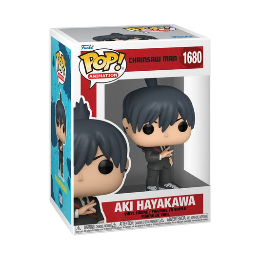 Image Pop Weasel - Image 2 of Chainsaw Man - Aki Hayakawa Pop! Vinyl - Funko