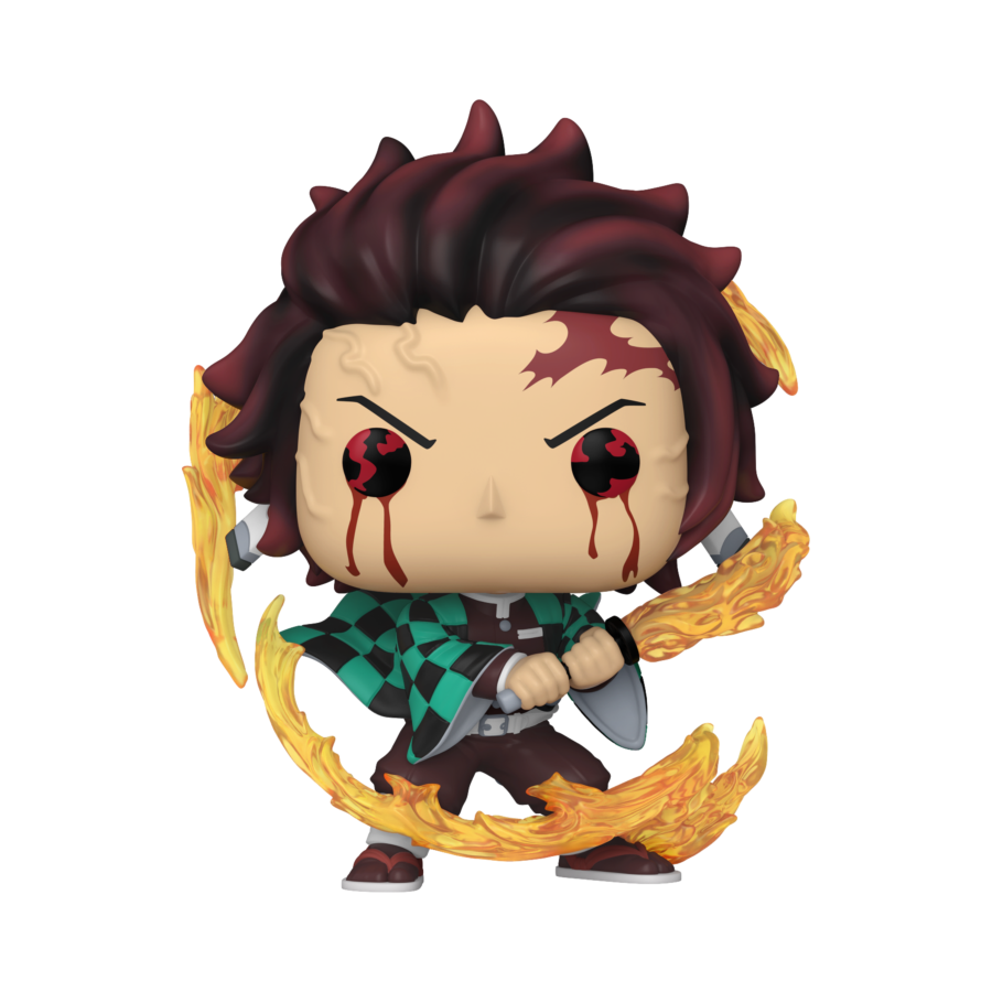 Demon Slayer - Tanjiro Kamado (Sun Breathing) Pop! Vinyl - Funko - Pop Vinyl - Image - Pop Weasel