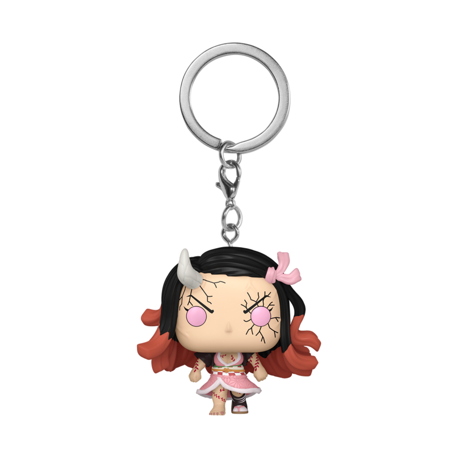 Demon Slayer - Nezuko Kamado (Demon Form) Pop! Keychain - Funko - Pop Vinyl - Image - Pop Weasel