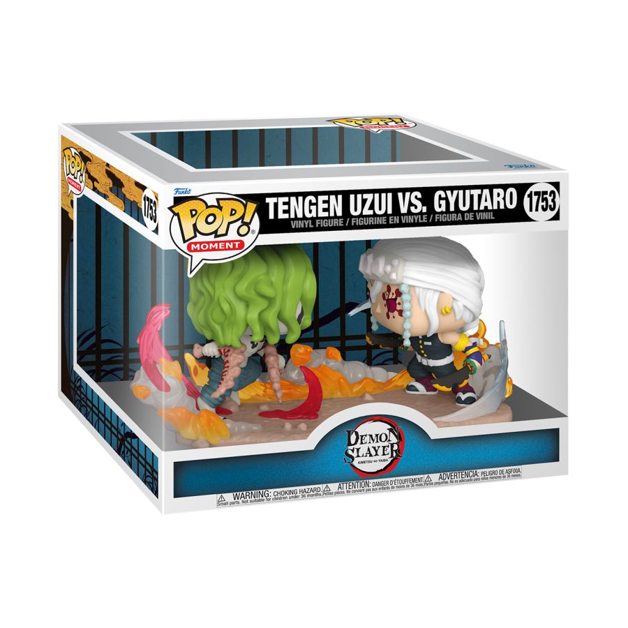 Image Pop Weasel - Image 2 of Demon Slayer - Tengen vs Gyutaro Pop! Moment - Funko - Pop Vinyl - Image - Pop Weasel