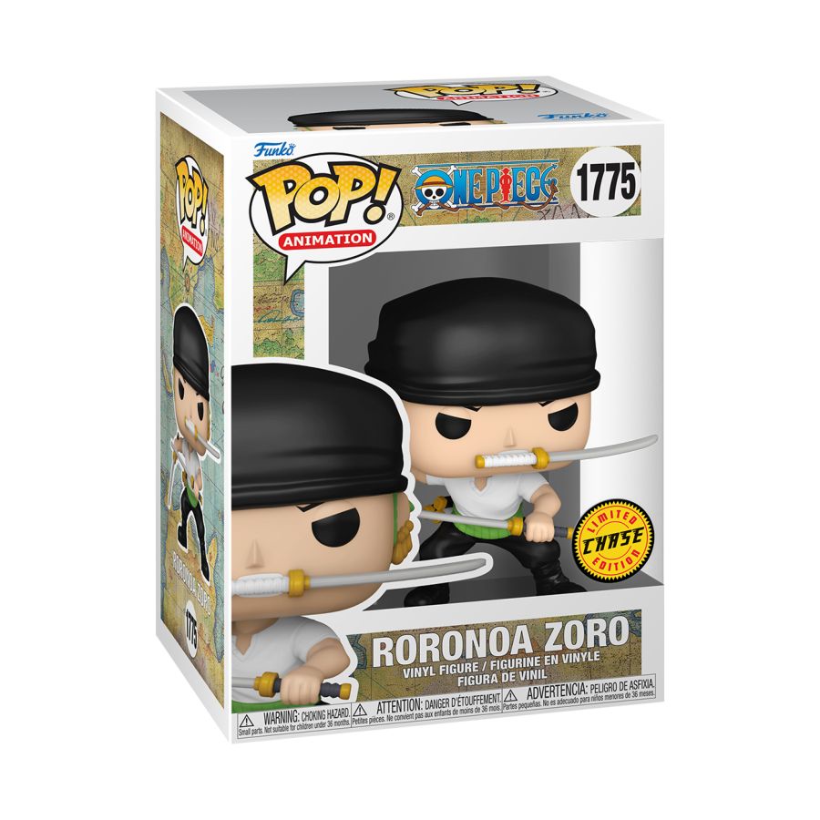 Image Pop Weasel - Image 6 of One Piece - Roronoa Zoro (with chase) Pop! Vinyl - Funko - Pop Vinyl - Image - Pop Weasel